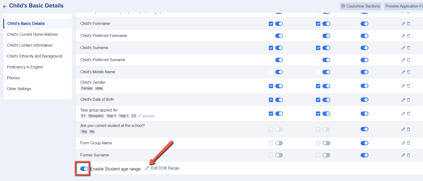Year Range Select Form Setting a Date of Birth Range for your applicants