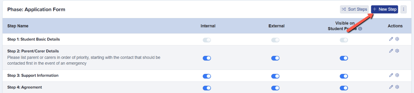 How to Customise an Application Form