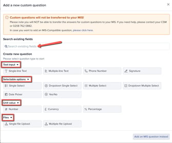 How to add and edit questions
